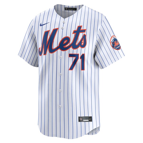 Sean Reid-Foley New York Mets Nike Home Limited Player Jersey – White