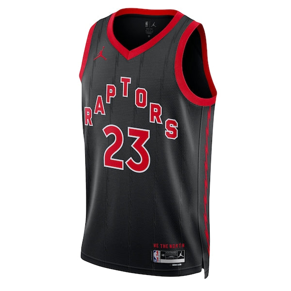 Fred VanVleet Toronto Raptors Jordan Brand Unisex Swingman Jersey - Statement Edition - Black