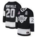 Luc Robitaille Los Angeles Kings Youth 1992 Blue Line Player Jersey - Black