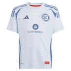Chicago Fire adidas Youth 2025 The Municipal Kit Replica Jersey - Light Blue