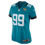 Jeremiah Ledbetter Jacksonville Jaguars Nike Women's Home Game Player Jersey - Teal