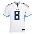 Will Levis Tennessee Titans Nike Youth Player Game Jersey - White
