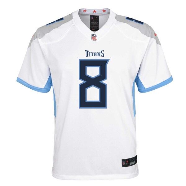 Will Levis Tennessee Titans Nike Youth Player Game Jersey - White