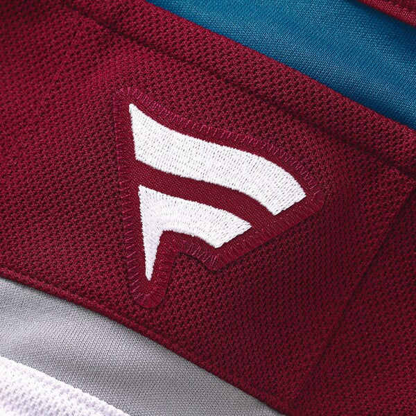 Colorado Avalanche  Away Premium Jersey - White/Navy/Burgundy