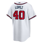 Reynaldo Lopez Atlanta Braves Nike Home Replica Jersey - White