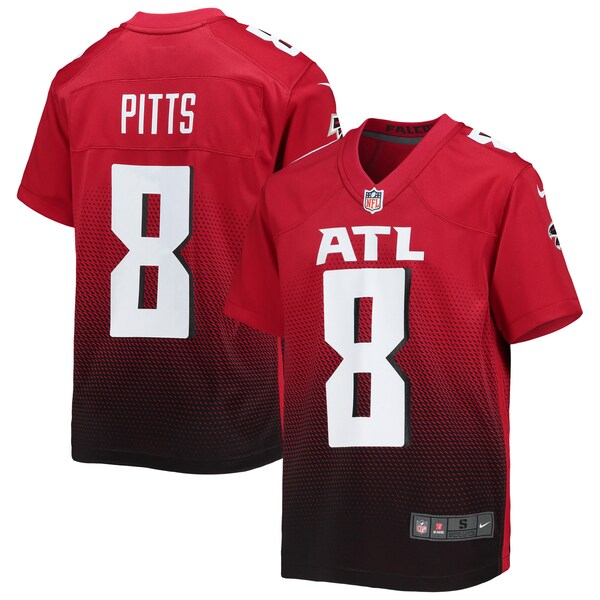 Kyle Pitts Atlanta Falcons Nike Youth Game Jersey - Red/Black