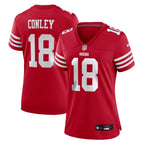 Chris Conley San Francisco 49ers Nike Women's  Game Jersey -  Scarlet