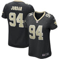 Cameron Jordan New Orleans Saints Nike Women's Game Jersey - Black/White