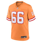 Ryan Jensen Tampa Bay Buccaneers Nike Throwback Game Jersey - Orange/Red