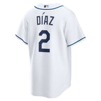 Yandy Díaz Tampa Bay Rays Nike  Youth Home Replica Jersey - White