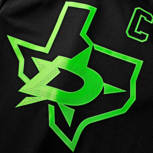 Jason Robertson Dallas Stars  Alternate Premium Jersey - Black/Kelly Green