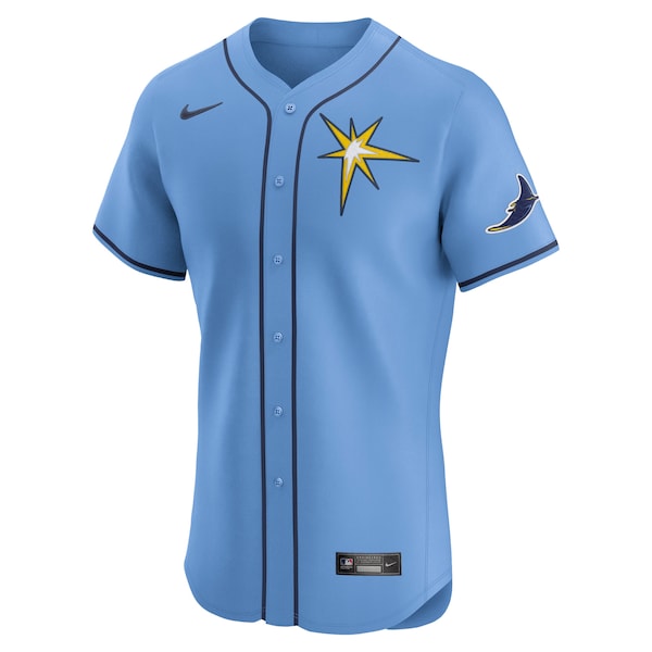 Tampa Bay Rays Nike Alternate Elite Jersey - Light Blue/White