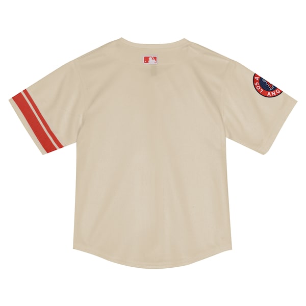 Los Angeles Angels Nike Toddler City Connect Team Limited Jersey - Natural