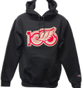 Detroit Red Wings '47 Brand Centennial Core Headline Hooded Sweatshirt - Black
