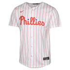 Bryce Harper Philadelphia Phillies Youth Limited Player Jersey - White/Cream/Light Blue
