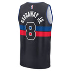Tim Hardaway Jr. Detroit Pistons  Youth Fast Break Player Jersey - Statement Edition - Black