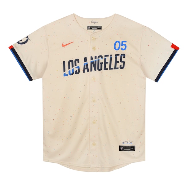 Freddie Freeman Los Angeles Dodgers Nike Preschool 2024 City Connect Limited Player Jersey - Cream
