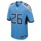 Marcus Harris Tennessee Titans Nike Team Game Jersey -  Light Blue