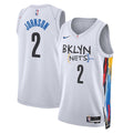 Cameron Johnson Brooklyn Nets Nike City Edition Swingman Jersey - White