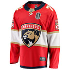Sergei Bobrovsky Florida Panthers  2025 Stanley Cup Final Home Breakaway Player Jersey - Red