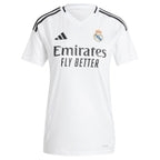 Los Merengues adidas Women's 2024/25 Home Replica Jersey - White