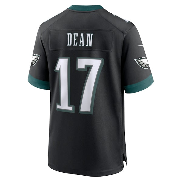 Nakobe Dean Philadelphia Eagles Nike Alternate Game Jersey - Black/Green