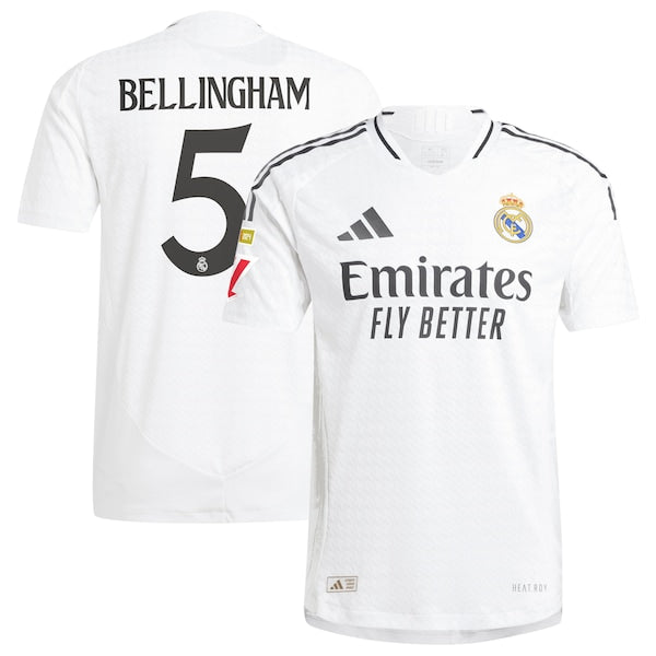 Jude Bellingham Los Merengues adidas 2024/25 Home Authentic Player Jersey - White