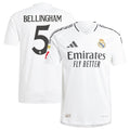 Jude Bellingham Los Merengues adidas 2024/25 Home Authentic Player Jersey - White