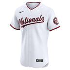 Washington Nationals Nike Home Elite Custom Jersey - White
