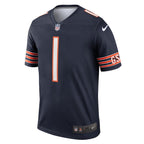 Justin Fields Chicago Bears Nike Legend Jersey - Navy