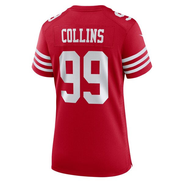 Maliek Collins San Francisco 49ers Nike Women's  Game Jersey -  Scarlet