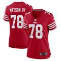 Leroy Watson San Francisco 49ers Nike Women's Team Game Jersey - Scarlet