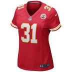 Priest Holmes Kansas City Chiefs Nike Women's Game Retired Player Jersey - Red