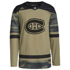 Montreal Canadiens adidas Logo Military Appreciation Team Authentic Custom Practice Jersey - Camo