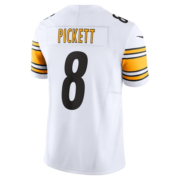 Kenny Pickett Pittsburgh Steelers Nike Vapor F.U.S.E. Limited Jersey - White/Black