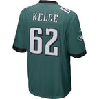 Jason Kelce Philadelphia Eagles Nike Game Jersey - Midnight Green/Kelly Green