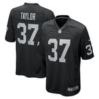 Trey Taylor Las Vegas Raiders Nike Team Game Jersey -  Black