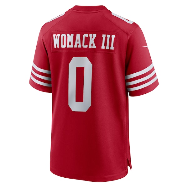 Samuel Womack III San Francisco 49ers Nike  Game Jersey -  Scarlet