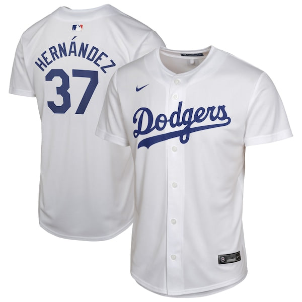 Teoscar Hernandez Los Angeles Dodgers Nike Youth Home Player Game Jersey - White
