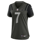 Justin Fields New York Jets Nike Women's 2025 Rivalries Collection Game Jersey - Gotham Green