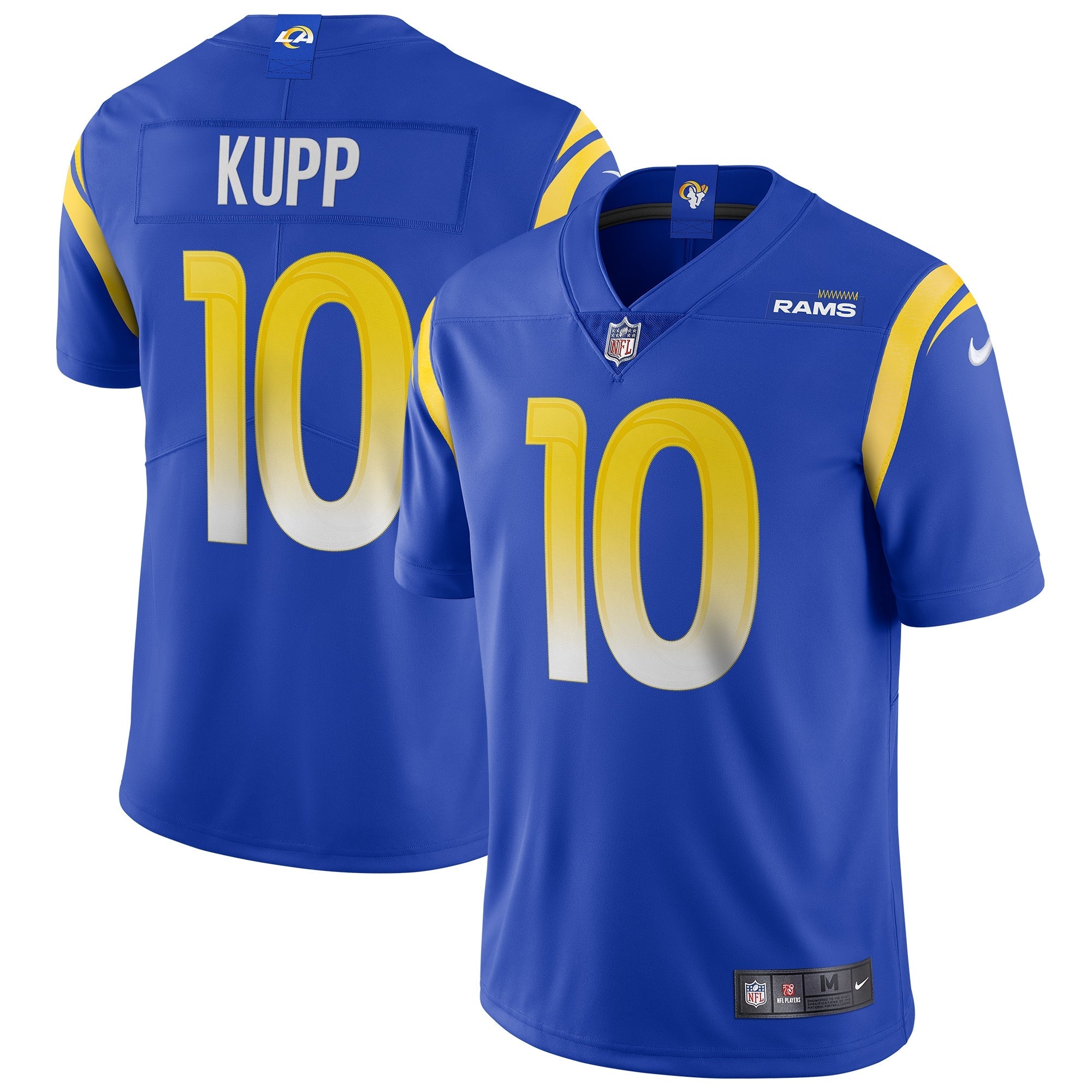 Cooper Kupp Los Angeles Rams Nike Vapor Limited Jersey - Bone/Royal