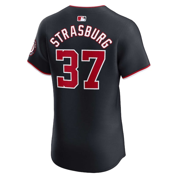 Stephen Strasburg Washington Nationals Nike Alternate Elite Player Jersey - Navy