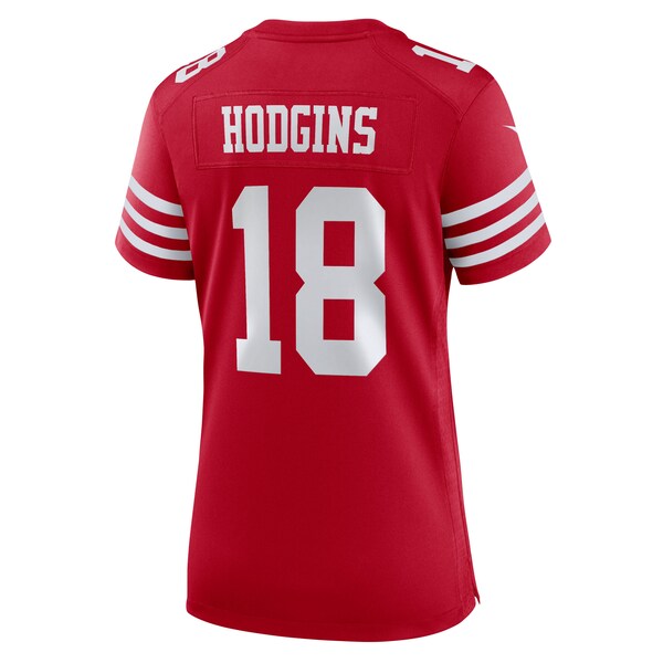 Isaiah Hodgins San Francisco 49ers Nike Women's Team Game Jersey -  Scarlet