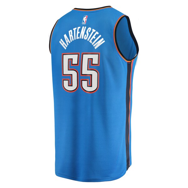 Isaiah Hartenstein Oklahoma City Thunder  Fast Break Replica Player Jersey - Icon Edition - Blue