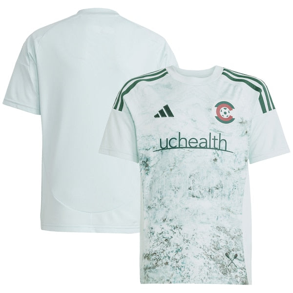 Colorado Rapids adidas Youth 2025 Headwaters Replica Jersey - Green