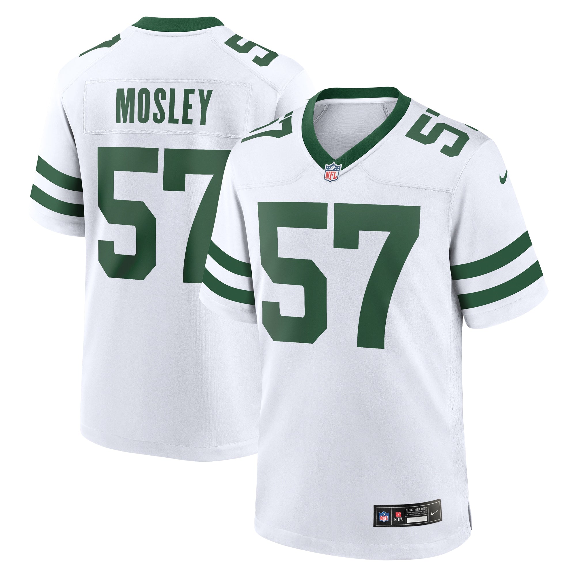 C.J. Mosley New York Jets Nike Game Jersey - Gotham Green/White