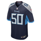 Cody Barton Tennessee Titans Nike Team Game Jersey -  Navy
