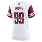 Chase Young Washington Commanders Nike Women's Player Jersey - White/Black/Burgundy