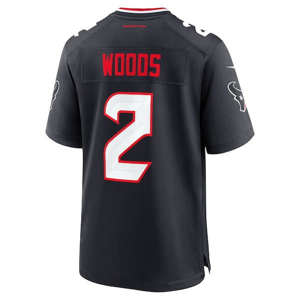 Robert Woods Houston Texans Nike Team Game Jersey -  Navy