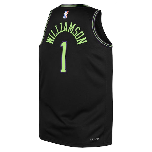 Zion Williamson New Orleans Pelicans Nike Youth 2025/26 City Edition Swingman Jersey - Black